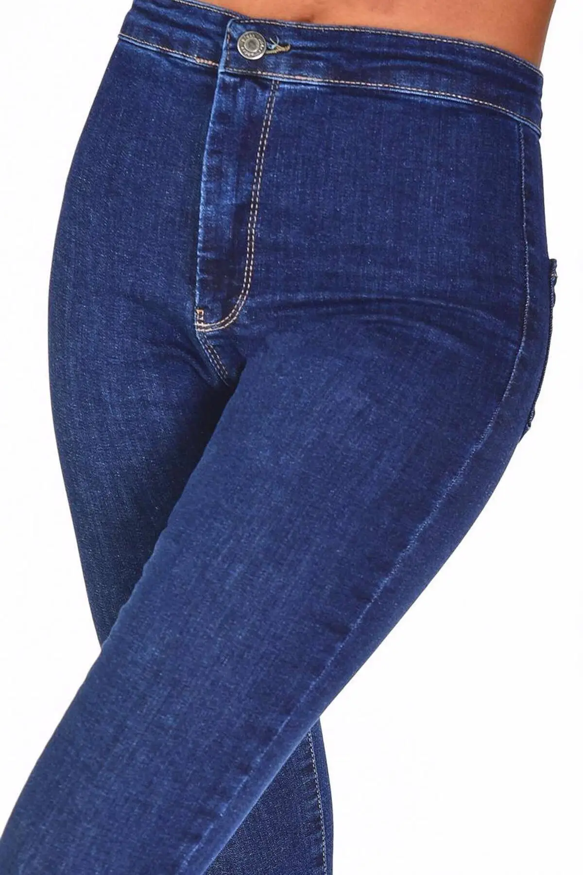 

Women's jeans dark color High Waist Pants Women Jeans 2021