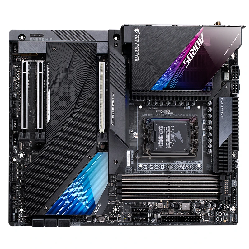 Игровая материнская плата Z690 AORUS MASTER Ram Компьютерная ddr3 h61 itx intel i7 h81 amd lga 1151 x79 x99 ПК