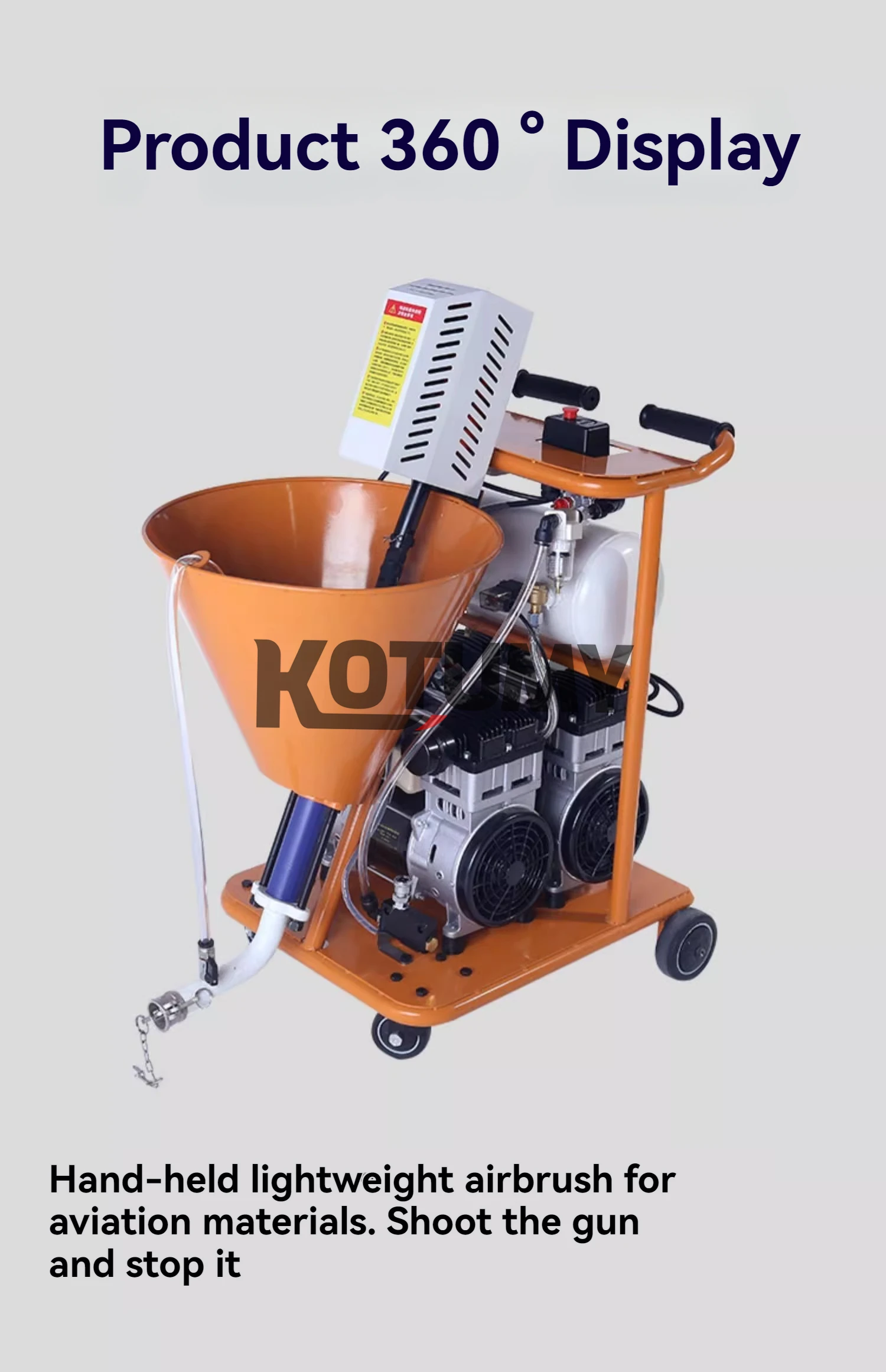 Машина для распыления высокого давления автоматический пистолет краски