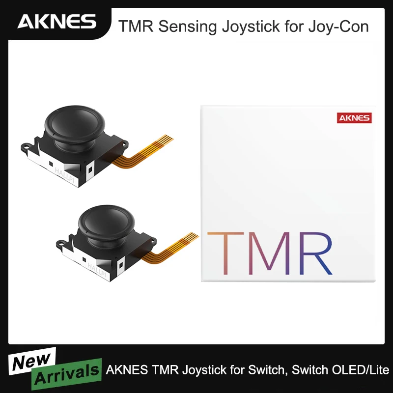 Фото AKNES TMR Sensing Joystick для замены Joy-Con, электромагнитный джойстик без дрейфа для Nintendo Swicth, Switch OLED/Lite №1