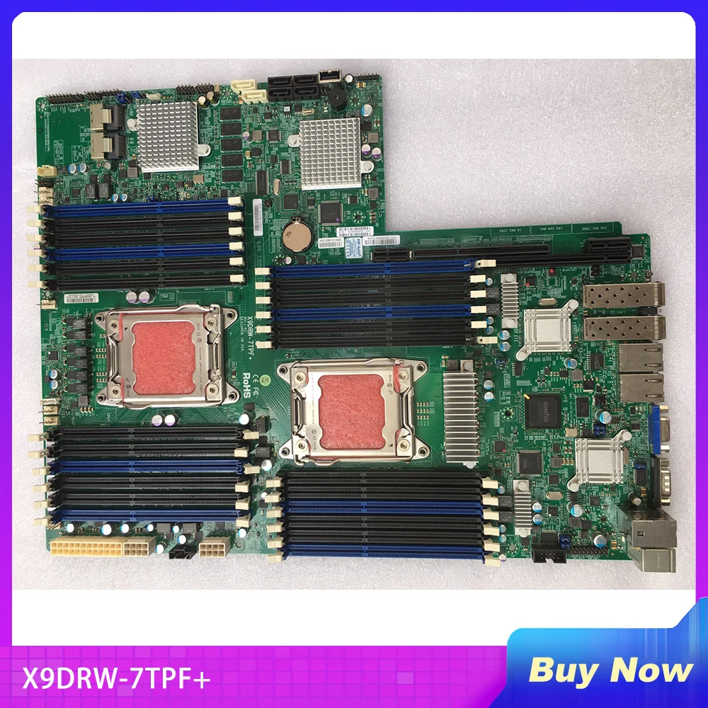 

X9DRW-7TPF+ For Supermicro Server Motherboard Xeon Processor E5-2600 V1 V2 Family 24x DIMM SATA3 SAS2 LGA2011 DDR3