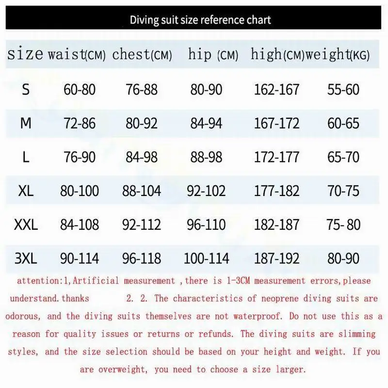Неопреновый гидрокостюм 3 мм для мужчин и женщин костюм дайвинга на молнии сзади
