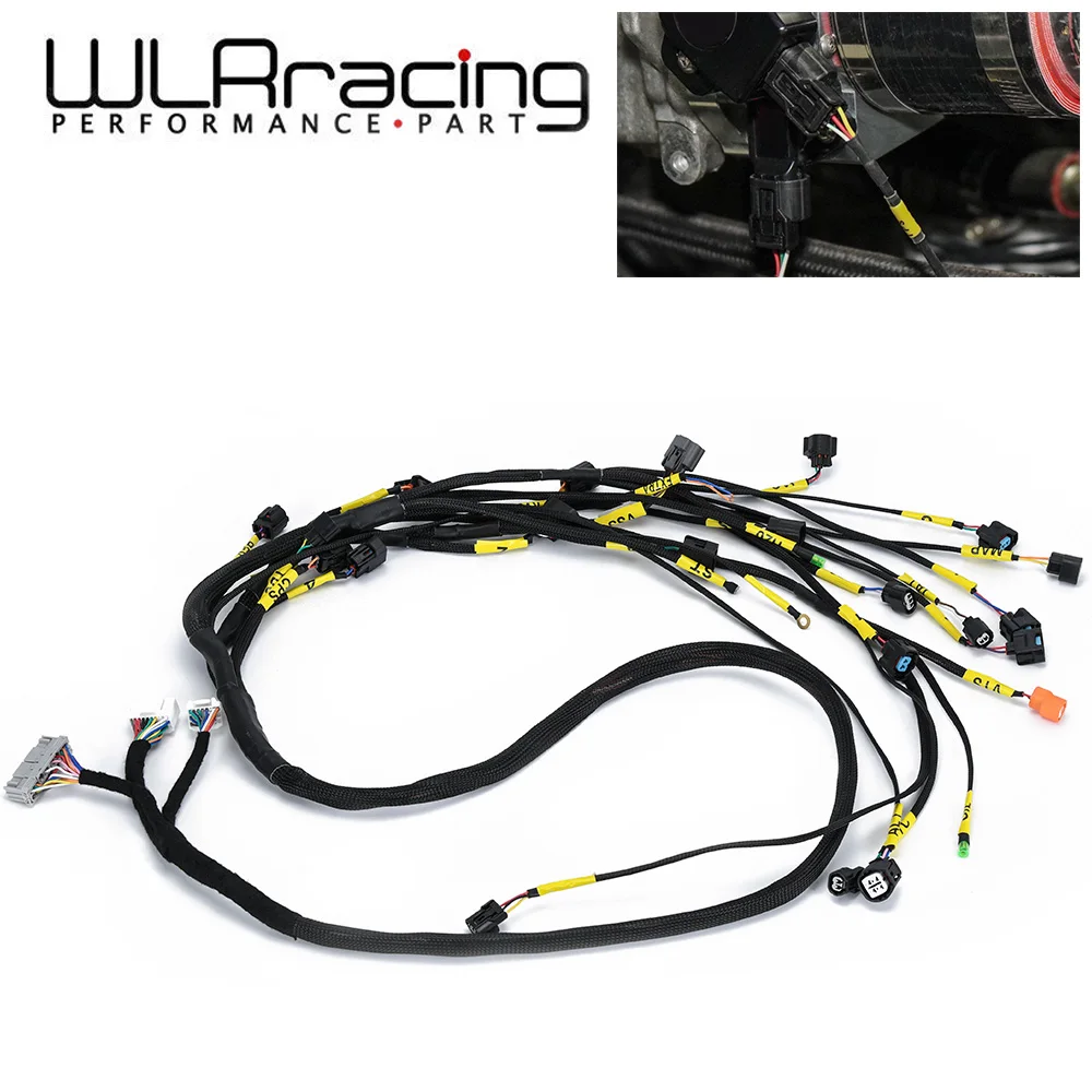 

K20 K24 K-Series заправленный жгут двигателя для Honda Acura K-Swap Integra CRX EK EG Civic EP3 01-05 RSX 02-04 автомобильные аксессуары