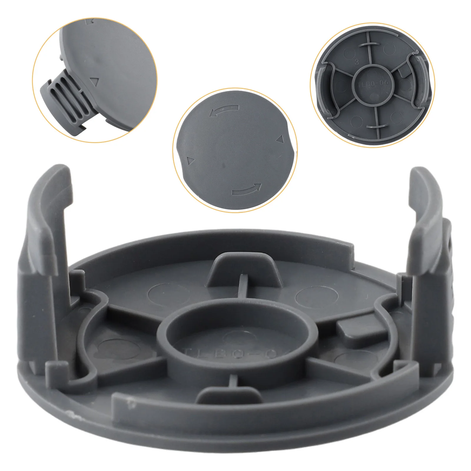 1x крышка катушки для Bosch EASYGRASS CUT 18-230 18-26 18-260 23 26 ЧАСТЬ F016F05320 детали триммера