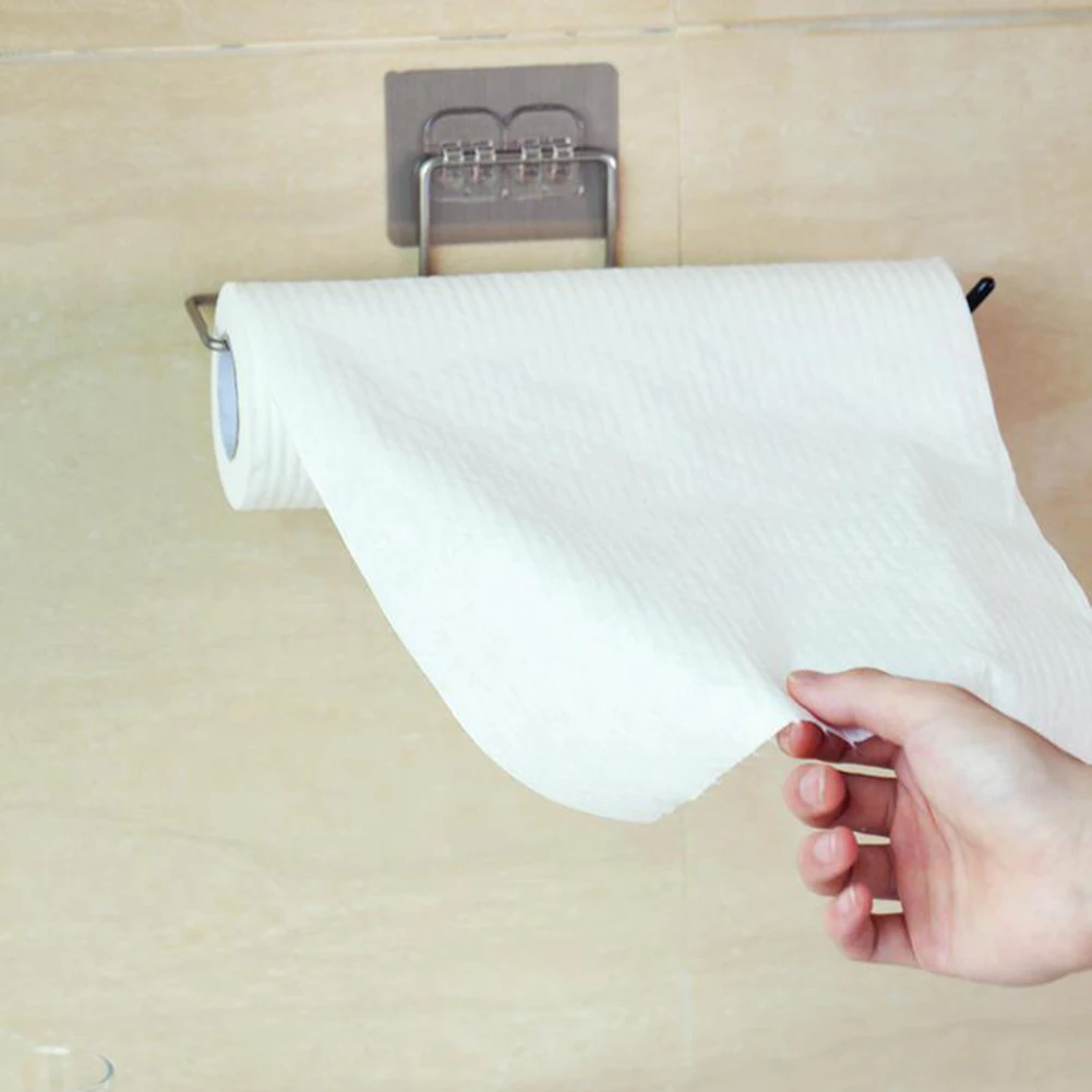 

Подвесной держатель для туалетной бумаги, рулонное бумажное полотенце, кухонная Подставка для детской кухни, аксессуары для ванной комнаты