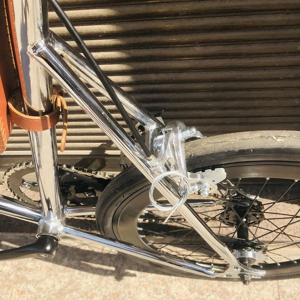 Для мини колеса велосипеда Винтаж для vitesse уникальный с кожаным легким верхом Рам