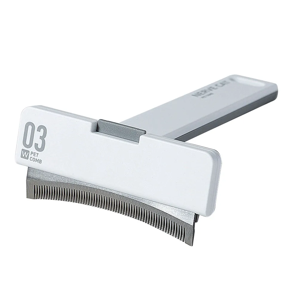 

Professional Pet Deshedding Brush 2 Sided Dematting Dog Comb Cat Brush Rake Puppy Grooming Tools Undercoat Shedding Flying Hair