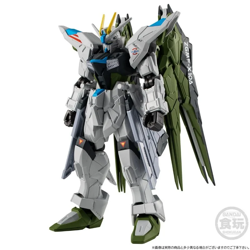 Фото BANDAI PB GFRAME-FA ZGMF X10A Freedom Gundam ZGMF X09A Justice Gundam Цветные фигурки настоящего типа Gundam Комплект аниме-моделей №4