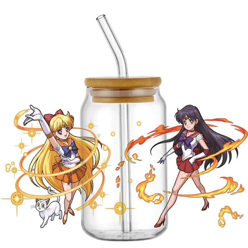 Наклейка для стеклянной бутылки самоклеящаяся моющаяся