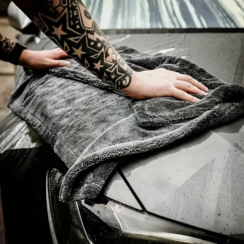 

Amagi Ультратонкое Волокно, Ткань Для Чистки Из Микрофибры, Двойная Толстая Матовая Губка Для Автомойки