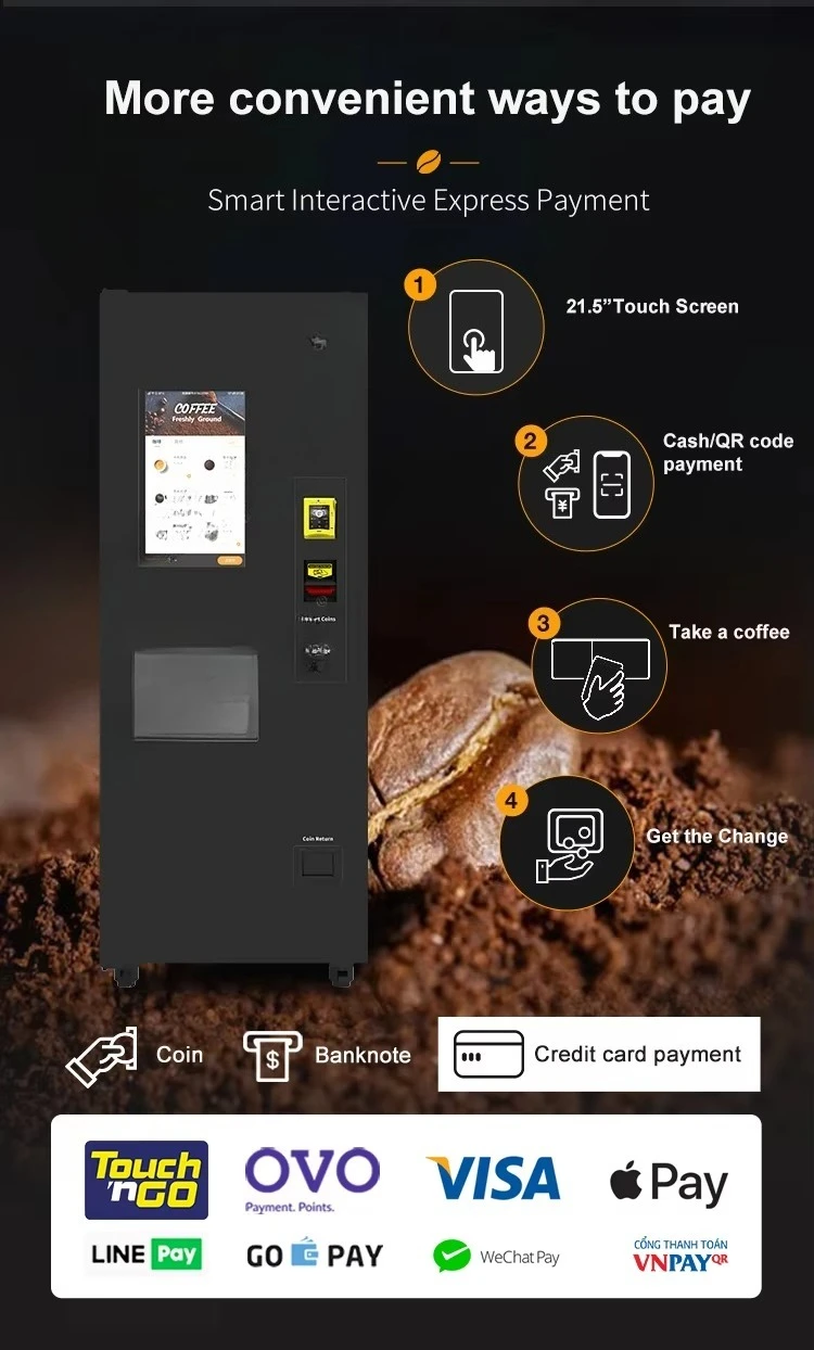 Фото Оптовая продажа: Кофемашина Grand Sticker Mocha для бизнеса, полностью автоматическая, быстрое приготовление за 60 секунд, от зерна до чашки №4