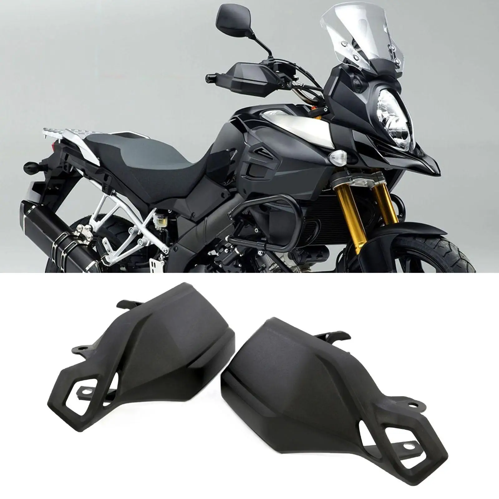 

Motorbike Hand Guard for Suzuki DL1000 Professional Black Practical