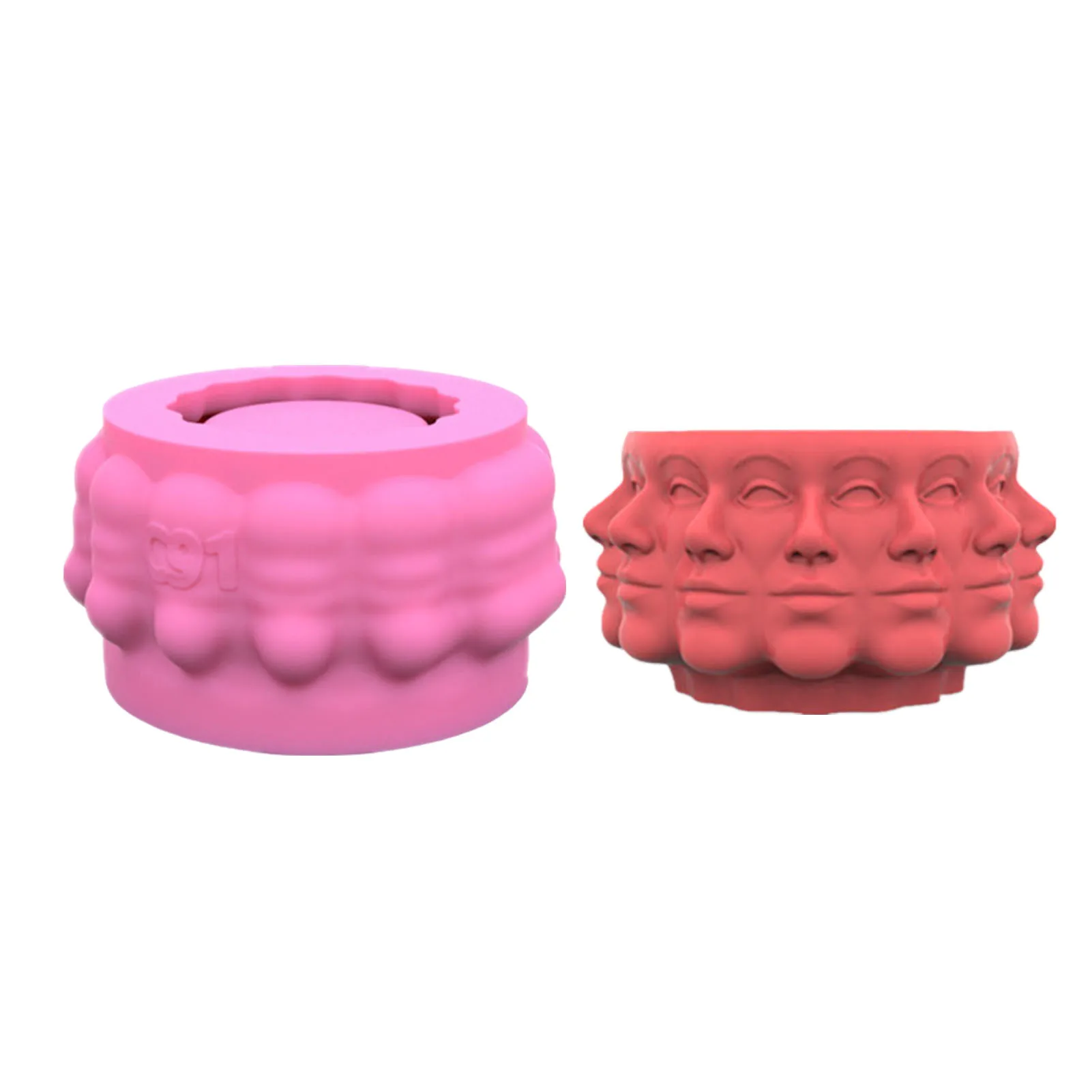 

Перекрывающиеся циферблаты, искусственные многолицевые растительные формы для сада, искусственный бетон