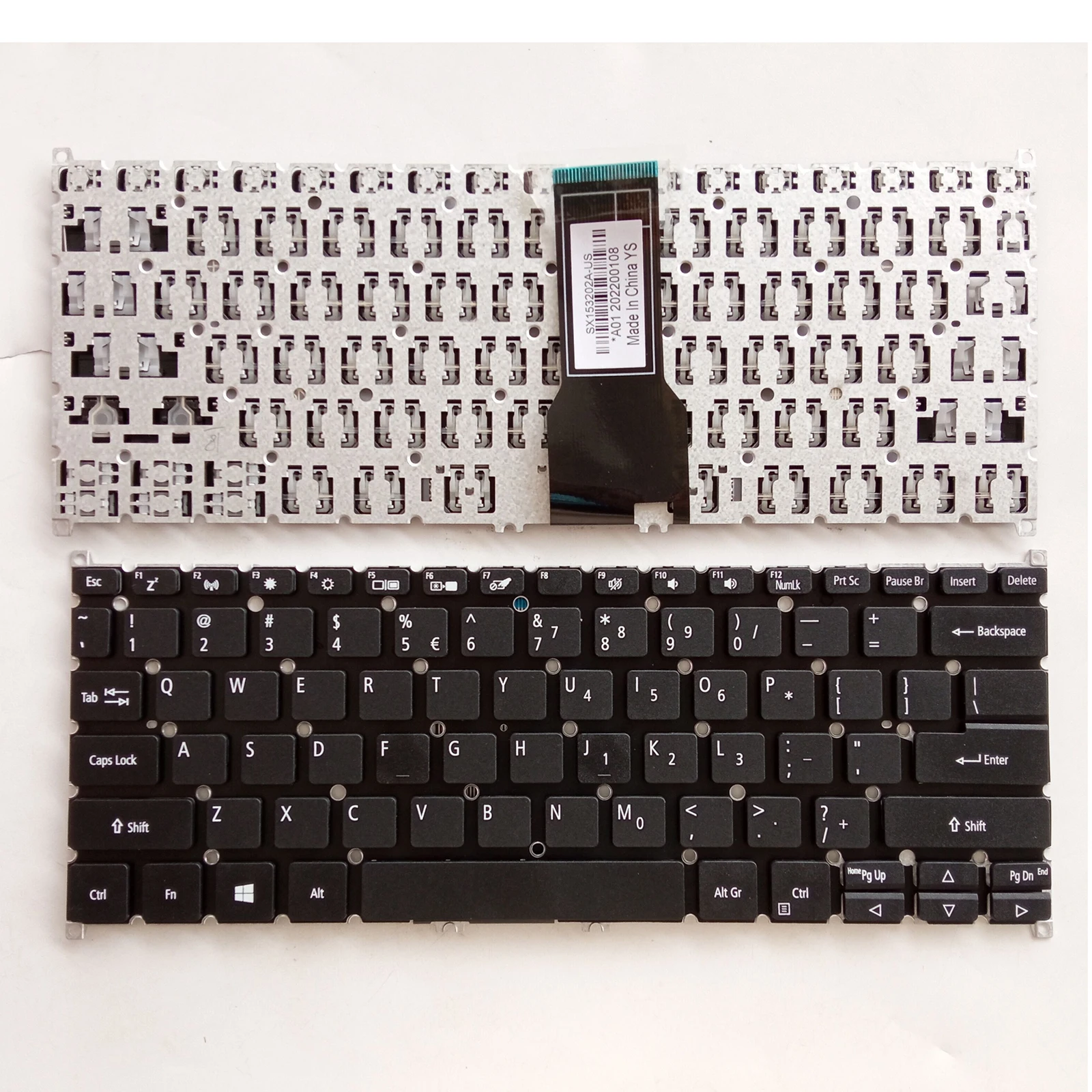 US для Acer Spin 3 series SF114-32/53/52NP SP513-51/52/53 SP314-51 N17W5 Клавиатура ноутбука