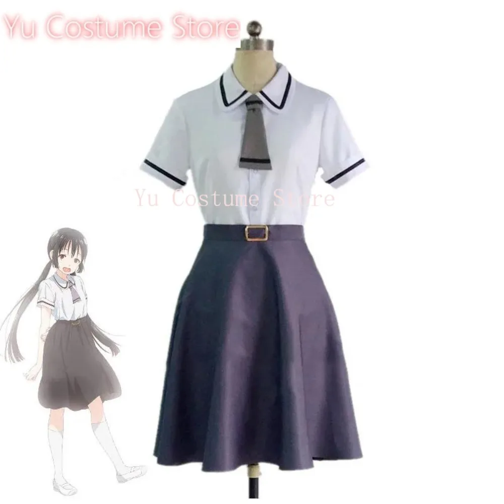 Аниме Asobi Asobase Honda Hanako Olivia Косплей Костюм японского аниме Nomura Kasumi школьная форма