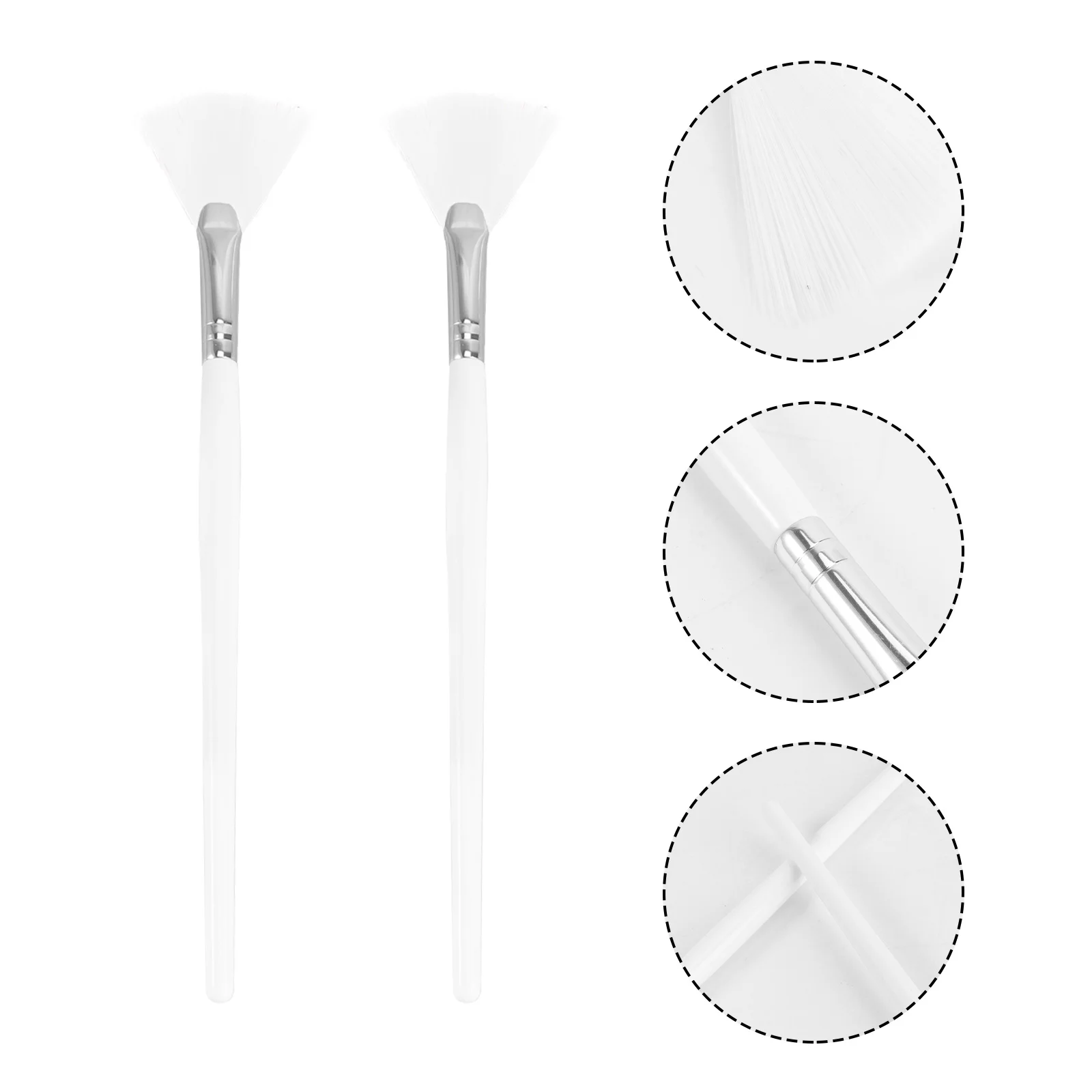 

Brushes Fan Brush Facial Applicator Makeupmask Facials Acidface Diy Tools Shape Soft Highlighter Cream Mud Blushpeel Artistskin