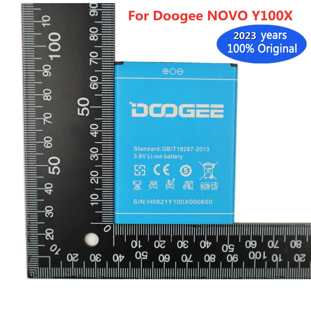 

2023 Years New 100% Original Battery for DOOGEE Y100X 2200mAh Li-ion Replacement Battery In Stock + Tracking Number