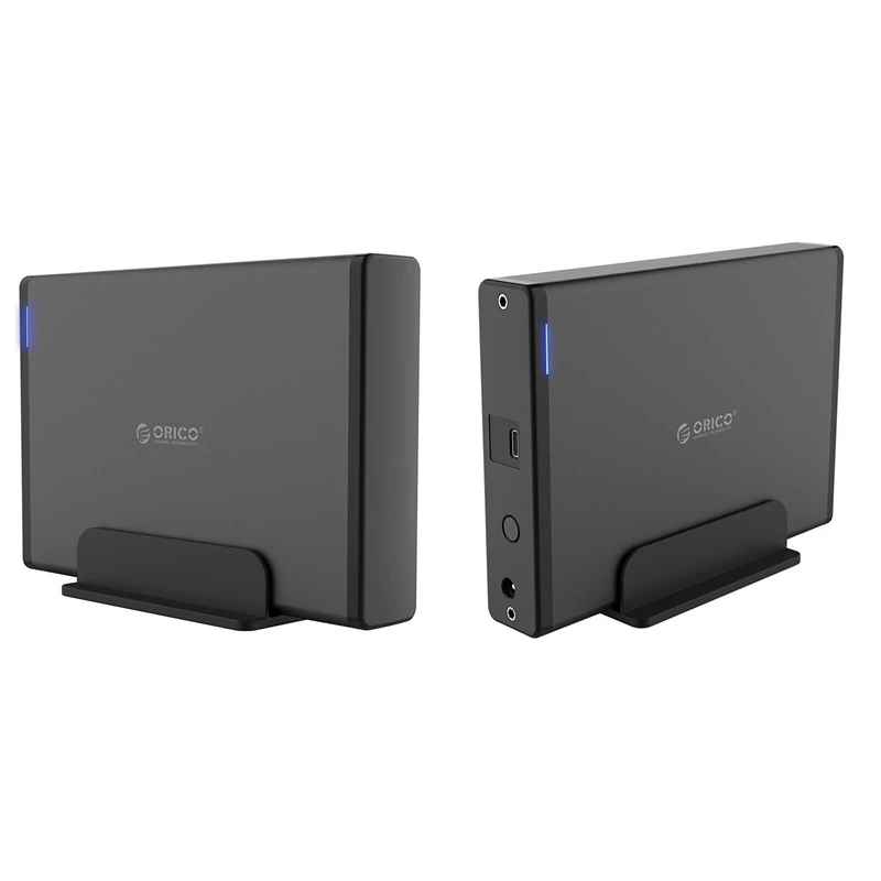 

ORICO 3.5 Inch Hard Disk Box SATA To USB 3.1 External Hard Drive Reader Type-C Mobile Hard Disk Box