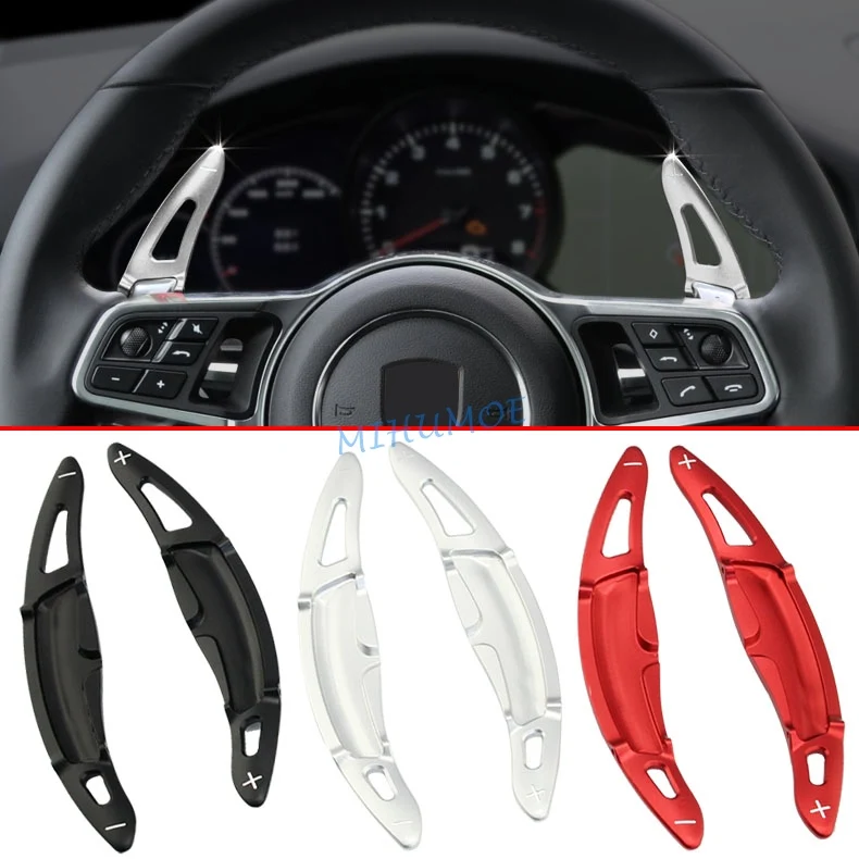 Рычаг переключения передач на руль для Porsche Panamera Cayenne Macan 718 Boxster Cayman Spyder 911