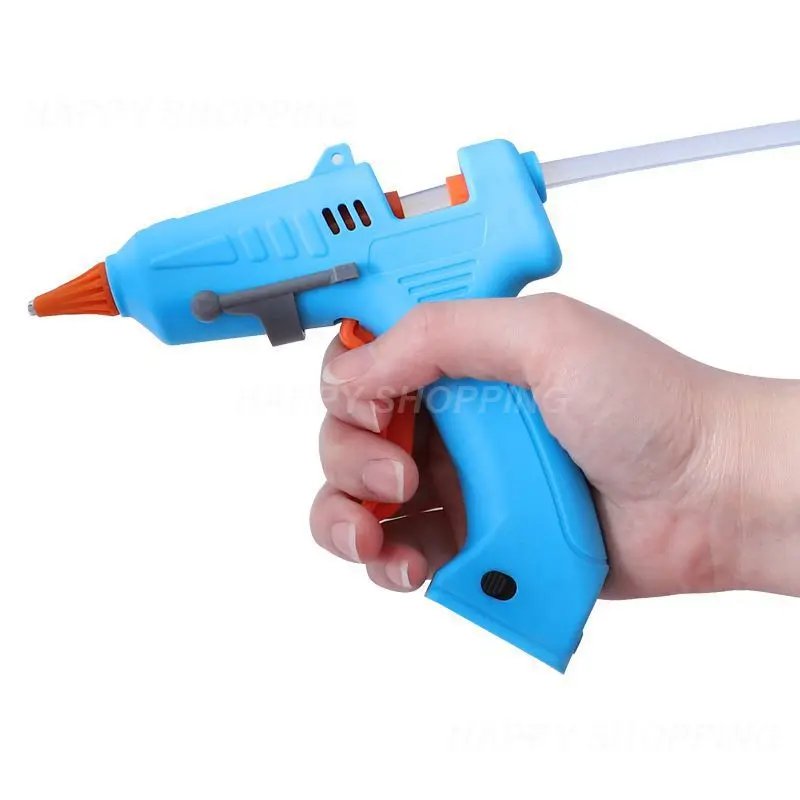 

Popular Wireless Hot Melt Glue Guns With 7mm Glue Sticks Industrial Mini Guns Electric Heat Temperature Tool DIY Craft Repair