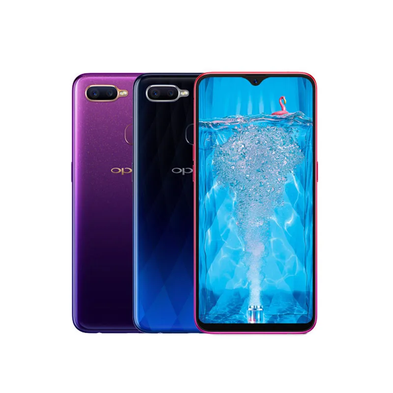OPPO F9 (A7X) smartphones Full Netcom  MediaTek Helio P60 3500mAh 2340×1080 pixels 6.3-inch triple camera (rear dual)Hot Sale