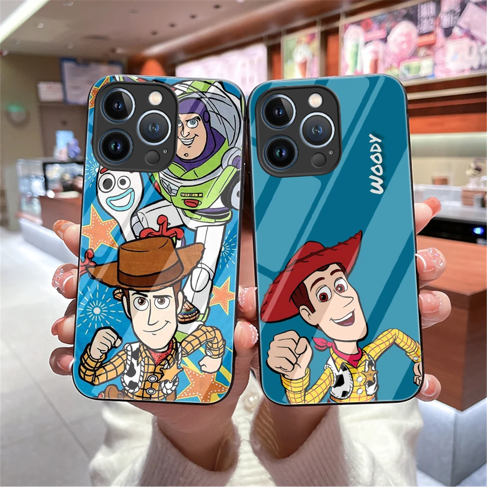 

Cartoon Woody toy story for OPPO A12 A7 A8 A31 A9 F11 A15 A15S A35 A16 A16S A54S A17 A32 A52 A37 Glass Case