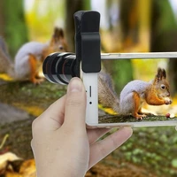mini telephoto phone lens 8x12x optical zoom suitable for most types of mobile phones for travel watching games photography