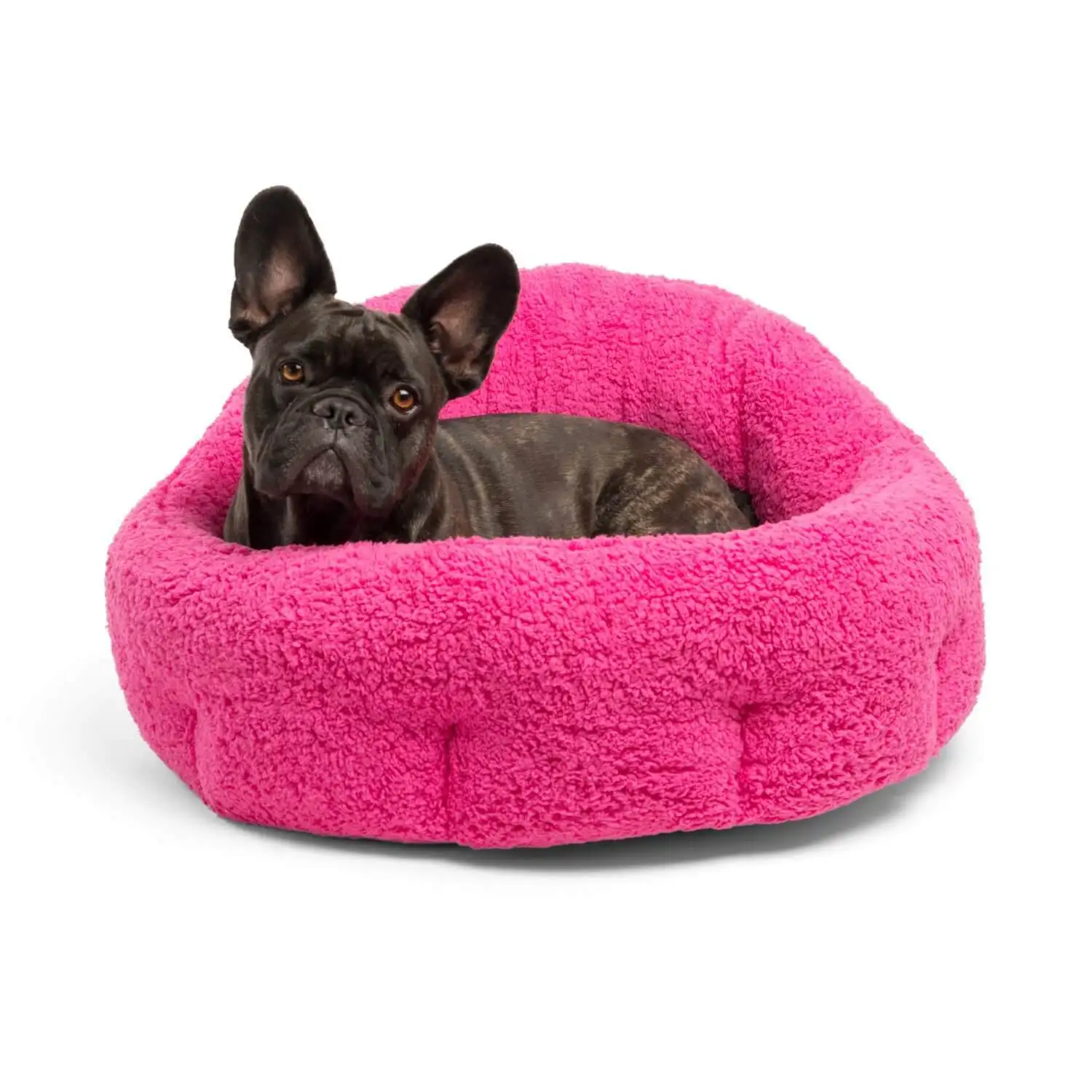 

Deep Dish Cuddler Sherpa - Standard Fushsia