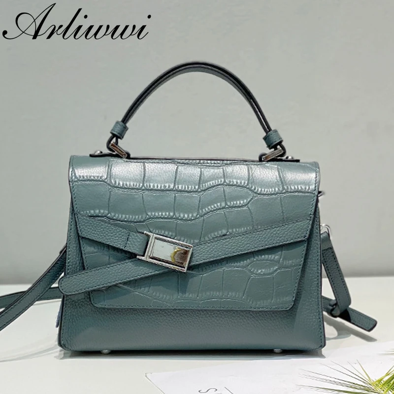 Новинка Лето 2021 легкая роскошная женская сумка-мессенджер из натуральной кожи с