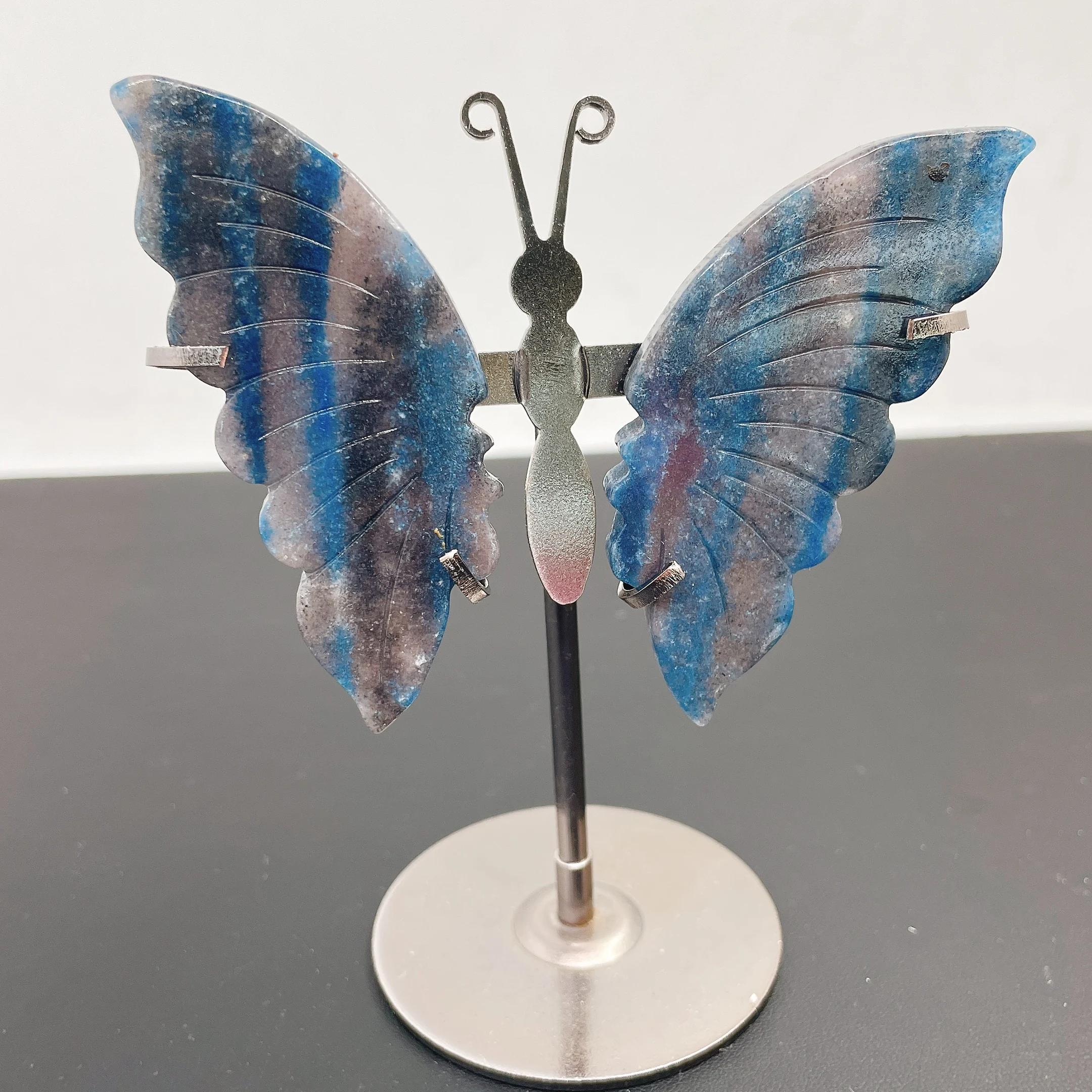 Крылья бабочки троллита Хрустальные крылья с бесплатной подставкой резьба по