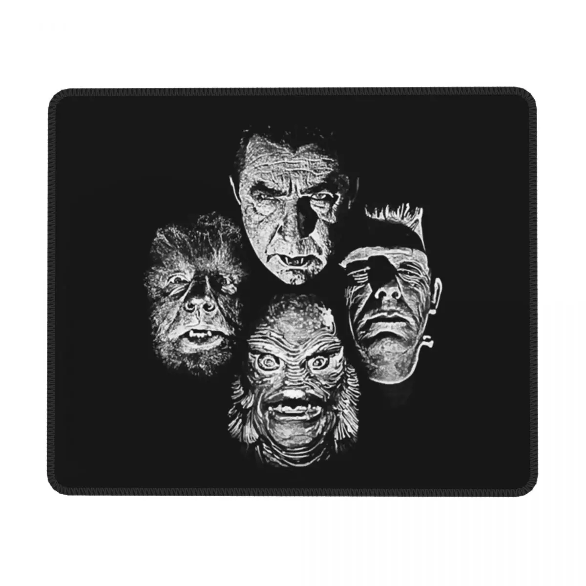 Универсальные студии Monster Mash Dracula Wolfman Frankenstein Creature Хэллоуин резиновые подушечки