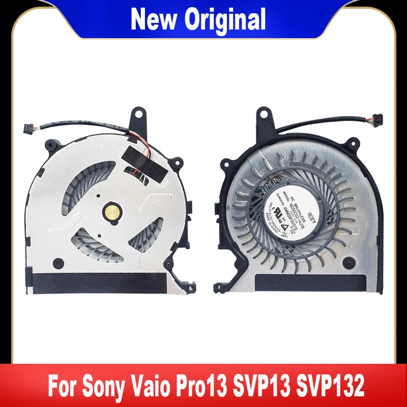 Новый оригинальный охлаждающий вентилятор для Sony Vaio Pro13 SVP13 SVP132 высокого качества