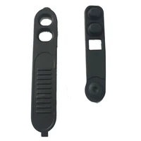 a set ptt button lock and ptt rubber key for motorola gp3188 gp3688 cp200 ep450 cp040 cp140 radio walkie talkie repair kits