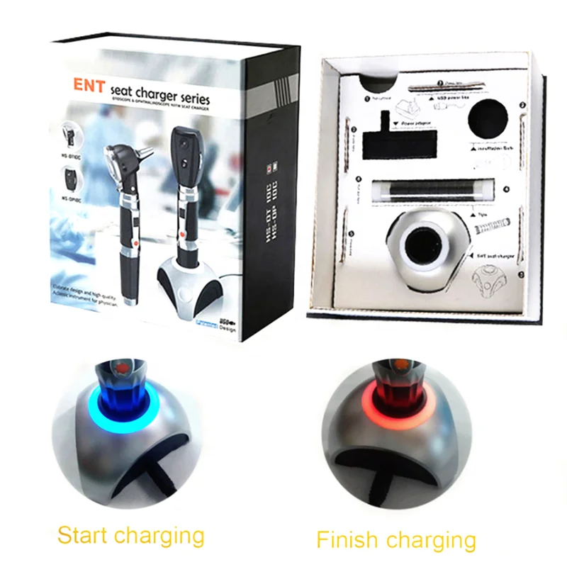 

Электрический аурископ с одним отверстием, отоскоп из оптического волокна, офтальмоскоп