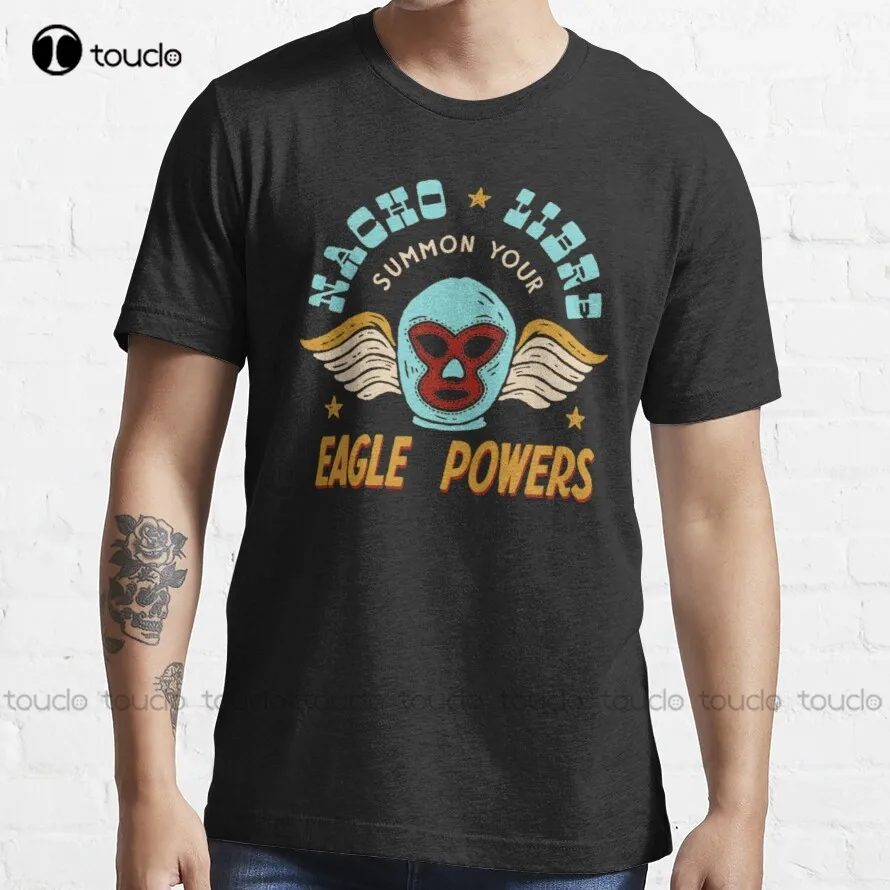 

NACHO LIBRE jack black movie mexico T-Shirt mens swim shirt Custom aldult Teen unisex digital printing xs-5xl All seasons cotton