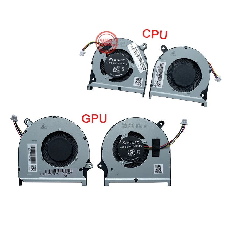 Новый кулер для охлаждения ЦП ноутбука, радиатор для DELL Insprion 15 7590 7591 P83F 0MPHWF 0861FC 861FC 1323-01BH000