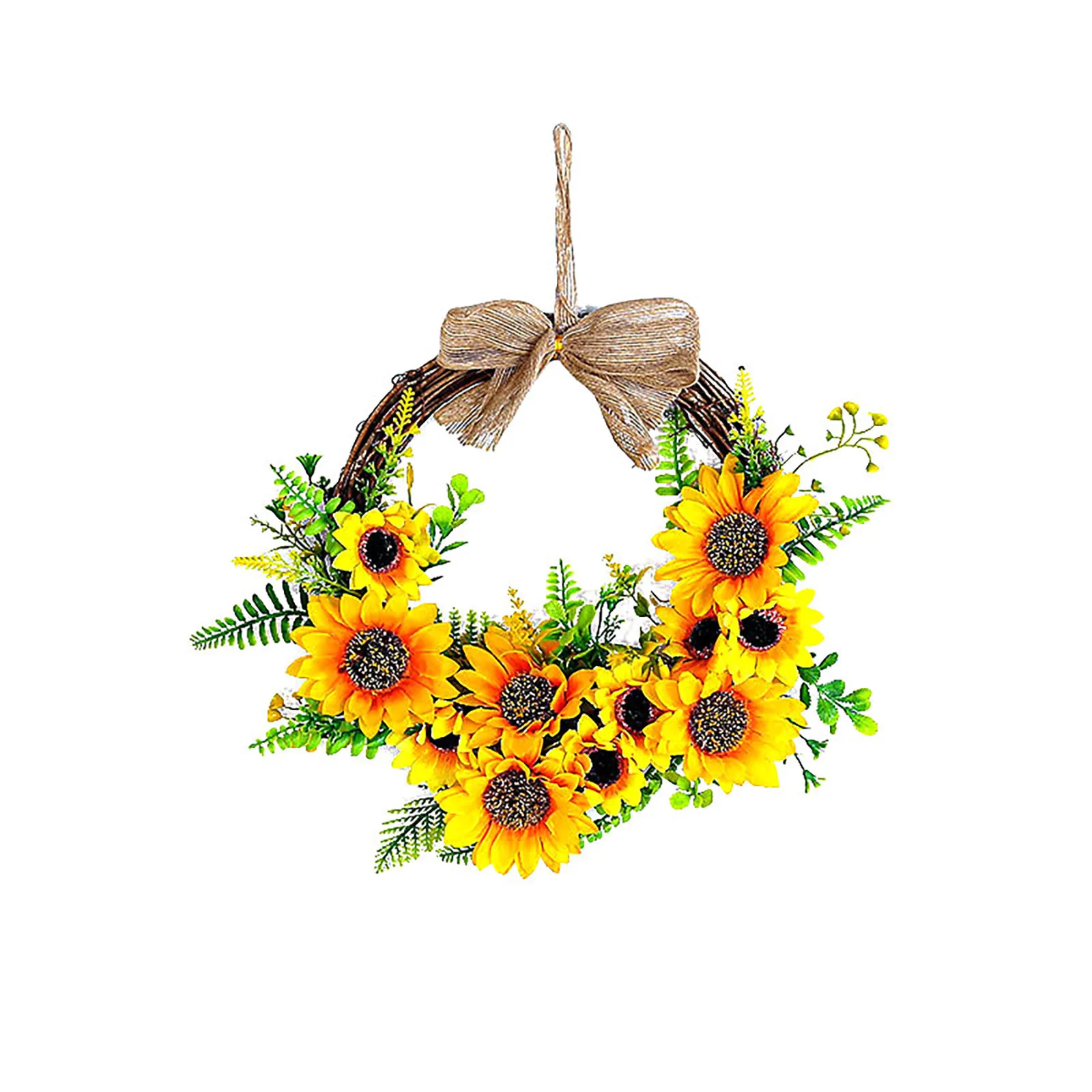 

Pattern Wall Festival Simulation Garland Bee Hanging Sunflower Hanging Succulent Wreath Kit Large Light Wreath Outdoor
