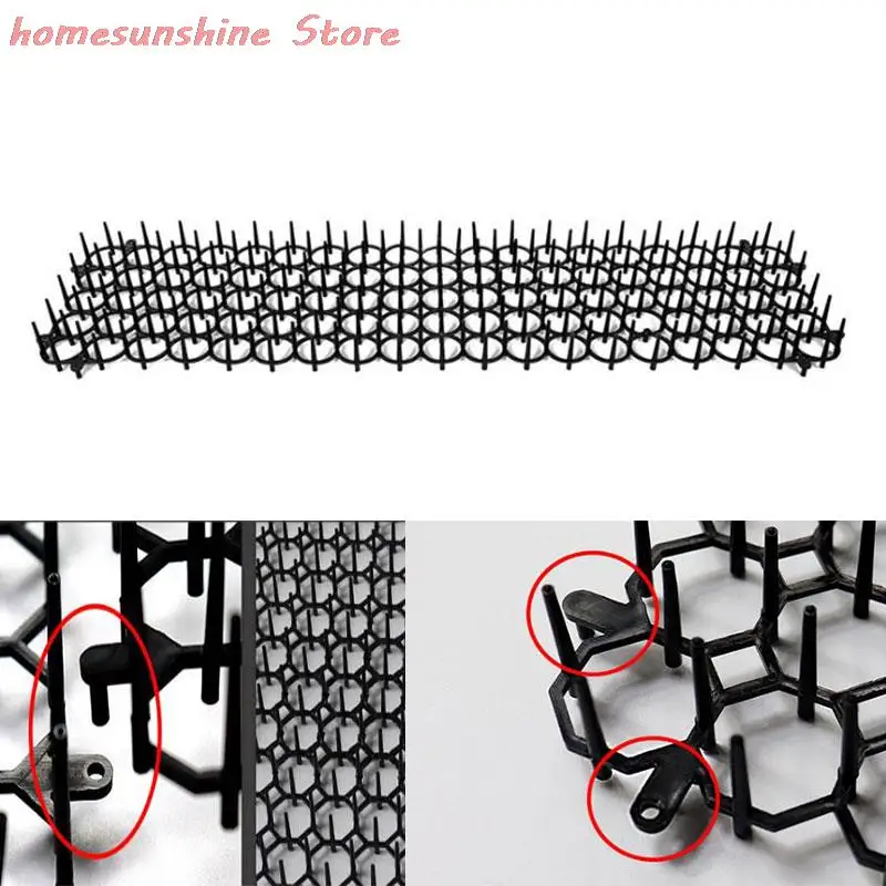 

13 см x 49 см Новая садовая колючая полоса, яркий светоотражающий коврик с шипами, портативные уличные садовые принадлежности с защитой от кош...