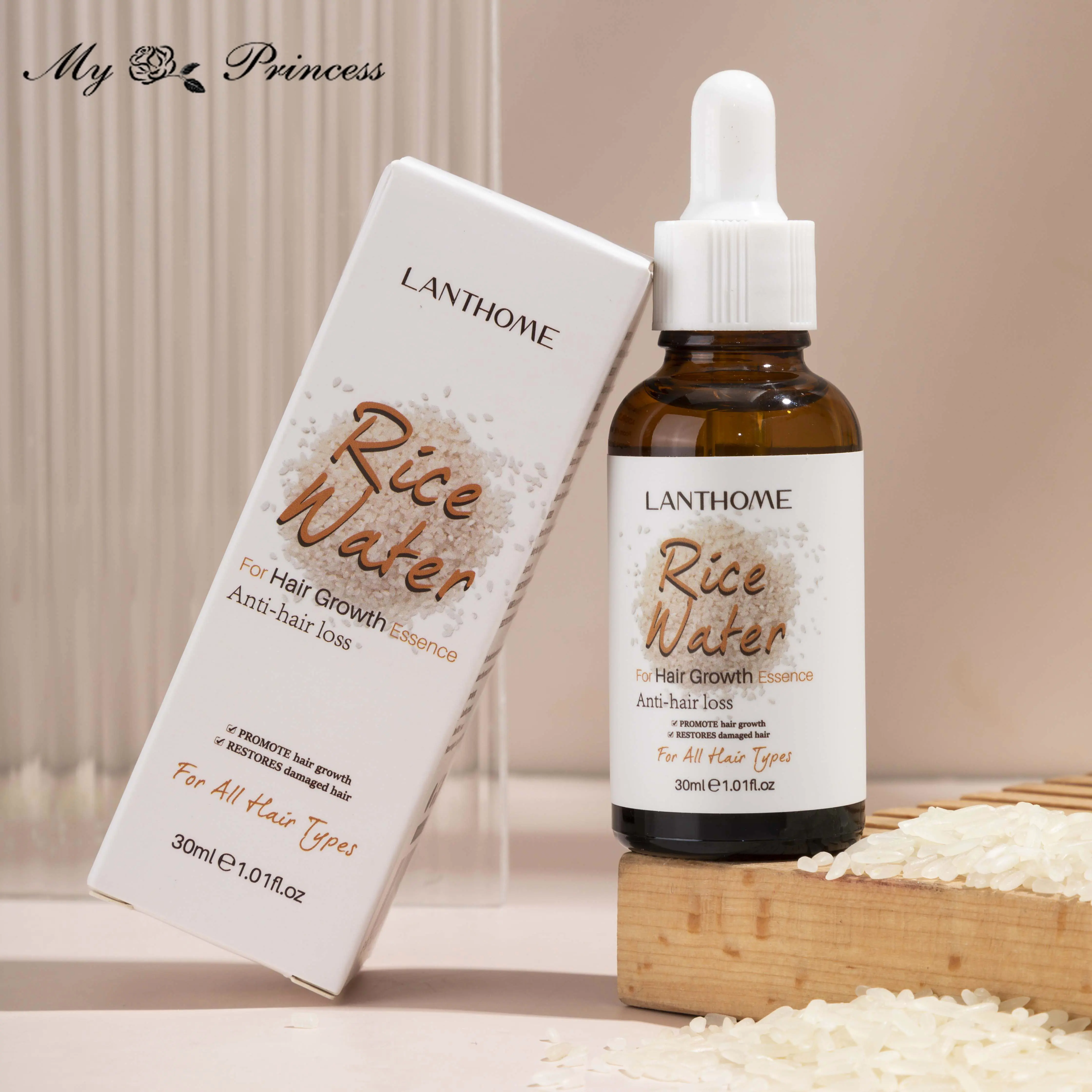 

PurAect Fermented Rice Water Serum Prevent Skin From Sagging and Aging Reduce Hair Loss Moisturize and Moisturize Hair Smooth