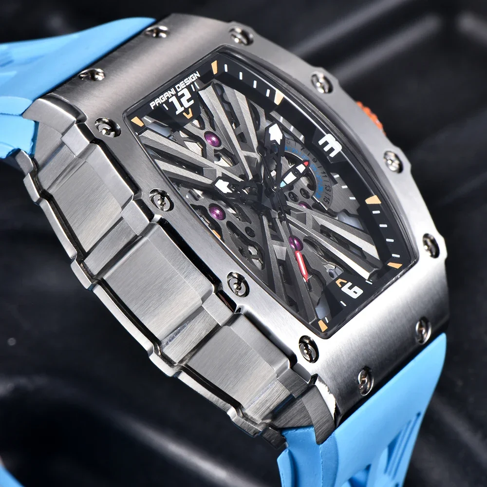 Часы наручные PAGANI Мужские кварцевые брендовые Роскошные спортивные