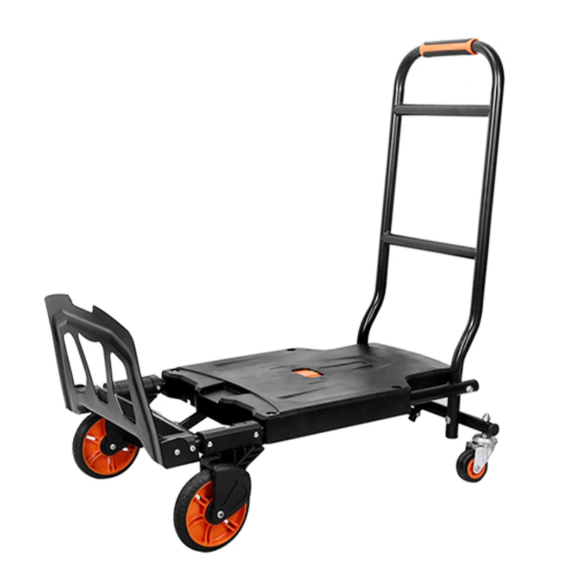 Тяжелая Складная Мобильная платформа на 200 кг складная тележка для багажа офиса