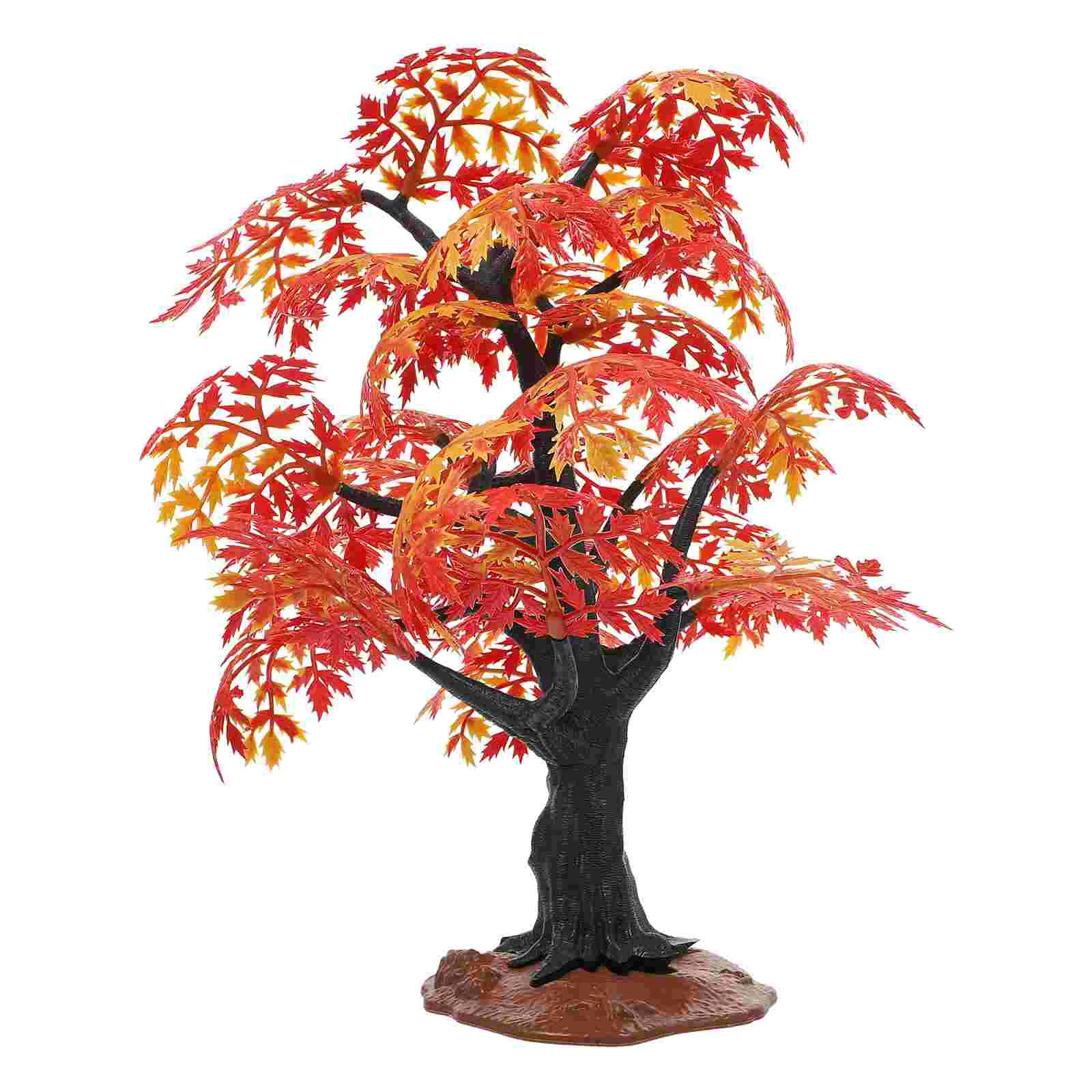 

Maple Model Desk Tree Decor Micro Landscape Adornment Adornments Desgn Gardening Ornament Shaped Small Pots Indoor