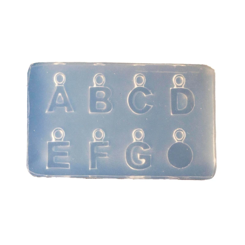 

2022 New Mini Letter Numbers 3D Nail Art Decorations UV Crystal Epoxy Mold Silicone Mould