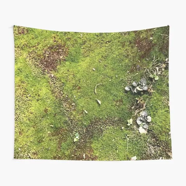 

World Of Moss Tapestry Beautiful Bedspread Bedroom Home Mat Printed Wall Colored Art Decoration Room Blanket Travel Yoga Decor