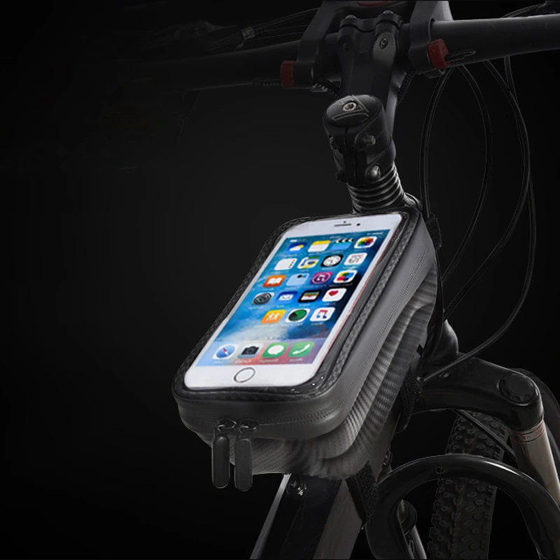

Сумка-держатель для телефона велосипедная, водонепроницаемая