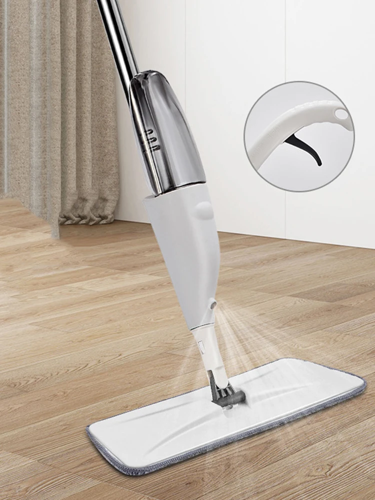 

D2 Spray Floor Mop Lazy Water Spray Mop Household Wooden Mop Floor Cleaning Watering Flower Mopping Spray Mop For Home Cleaning