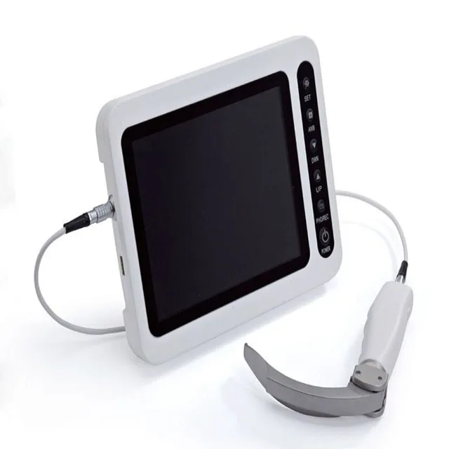 

Realtime Recording LCD Screen Video Laryngoscope Reusable Standard With 3 Blades