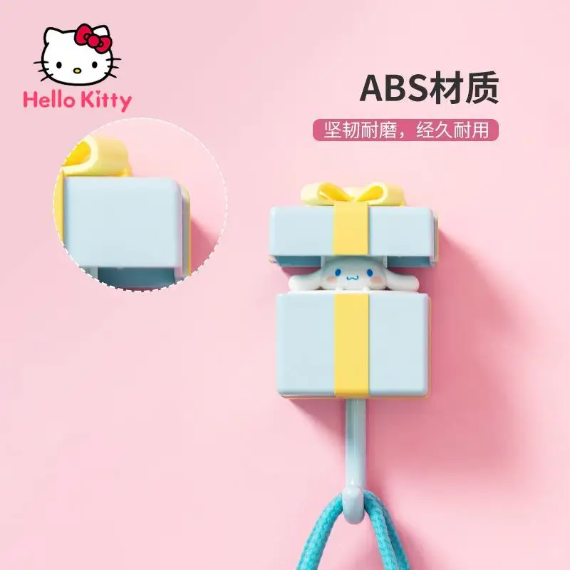 

2022 Hello Kitty Telescopic Hook Nail Nail Home Punch-free Sticky Hook Multi-functional Kitchen Bathroom Available Hook
