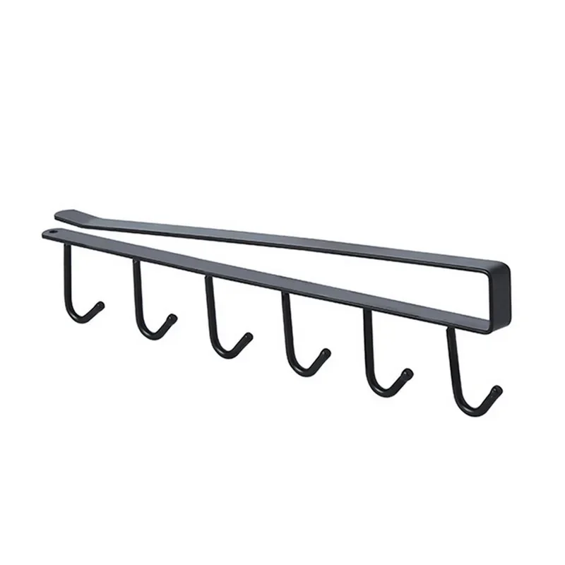 

MOONBIFFY Подвесная металлическая полка с крючками