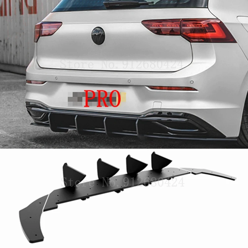 

Для Volkswagen Golf MK8 GTI Pro Rline специализированный высококачественный диффузор для заднего бампера автомобиля автозапчасти